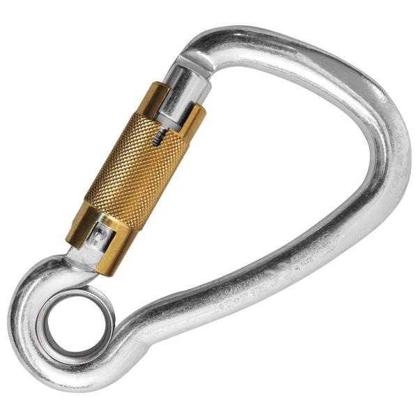 意大利KONG    碳鋼自動鎖CARBON STEEL CARABINER  AUTO BLOCK SLEEV
