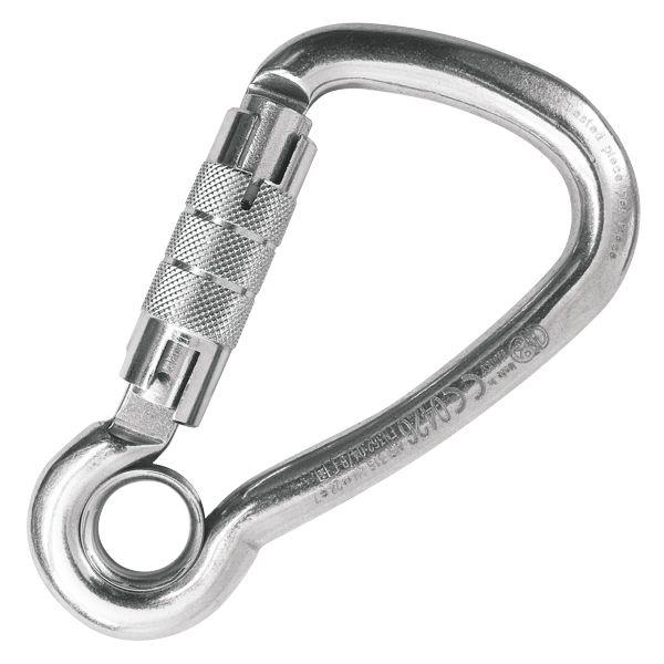 意大利KONG   5381不銹鋼不對(duì)稱鎖環(huán)  HARNESSEYE STAINLESS STEEL TWIST LOCK