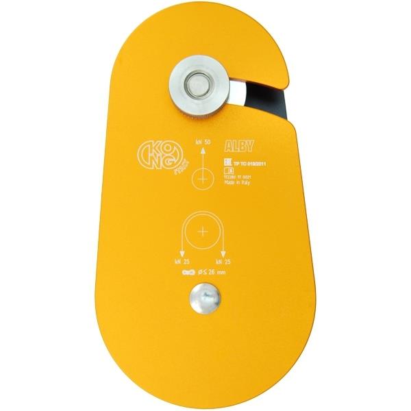 意大利KONG  83900 高空作業(yè)  鋁滑輪 ALBY ORANGE