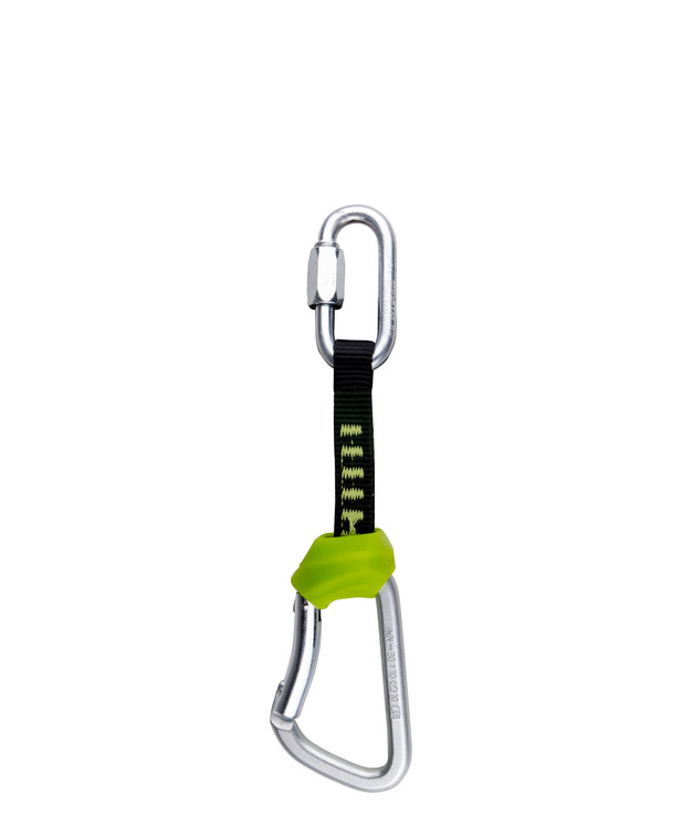德國  愛德瑞德 Edelrid  Jim Steel Bent Set	72046	登山攀巖  巖館專供鋼制管式快掛10cm·18cm