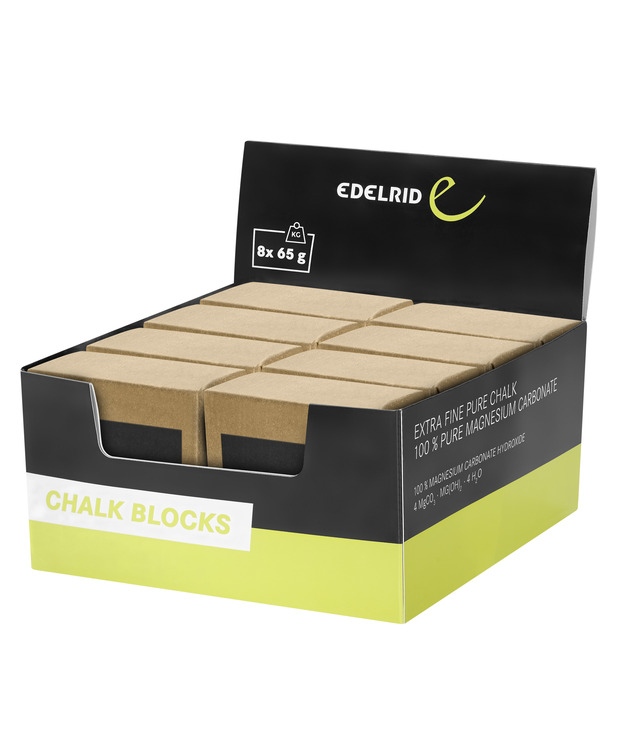 德國  愛德瑞德 Edelrid  Chalk Block	72703登山攀巖  碳酸鎂塊