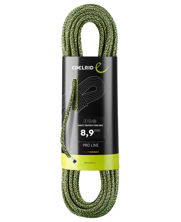 德國  愛德瑞德  Edelrid Swift Protect Pro Dry 8,9 mm	71289 動力繩-防水