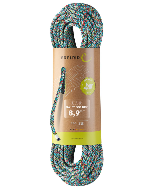 德國  愛德瑞德  Edelrid Swift Eco Dry 8,9 mm	71272 多功能動力繩