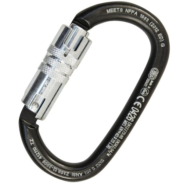 意大利KONG  4121  O型自動鎖  OVALONE CARBON TWIST LOCK ANSI