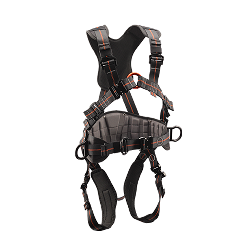 Culpeo WFBH001 高空作業(yè)繩索救援鋁制速扣風(fēng)電專用全身安全帶
