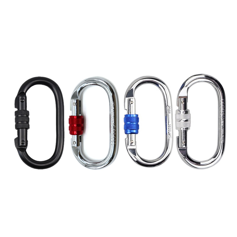 Culpeo Steel Oval Lock 2110SG 登山攀巖O型絲扣鋼鎖 高空作業(yè) 繩索救援 安全鉤 