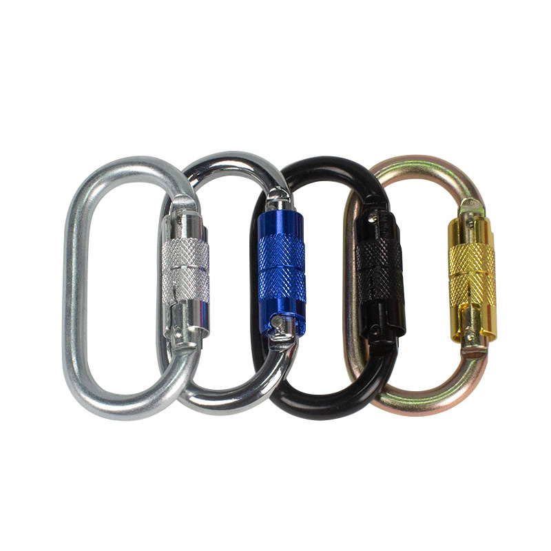 Culpeo Steel Oval Twist Lock 2110TL 登山攀巖O型自動(dòng)扣鋼鎖 高空作業(yè) 繩索救援 安全鉤 
