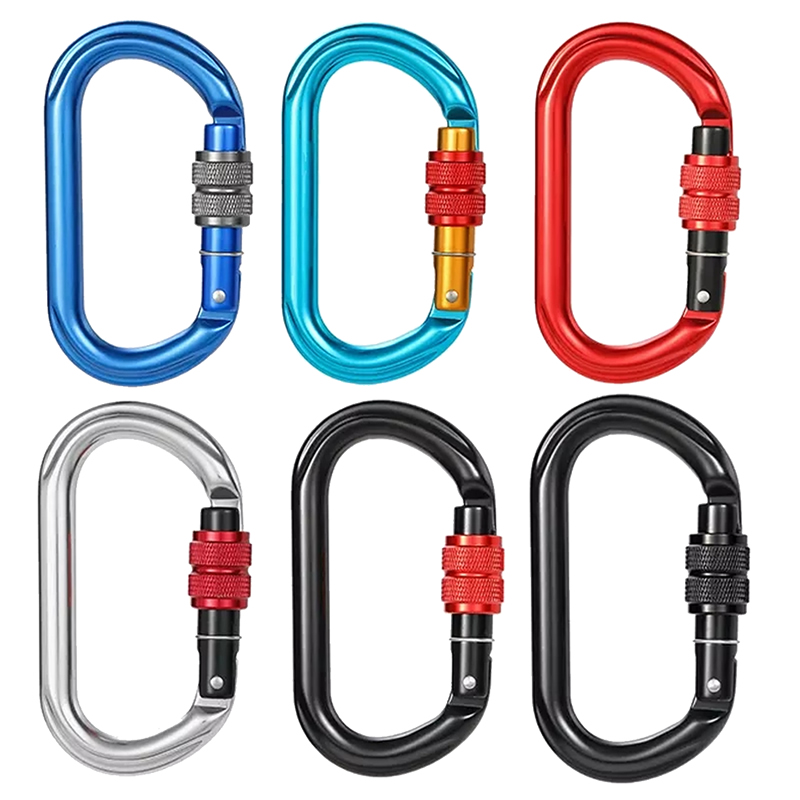 Culpeo O shape 2550SL 登山攀巖 O形手動絲扣主鎖  高空作業(yè) 繩索救援 安全鉤 