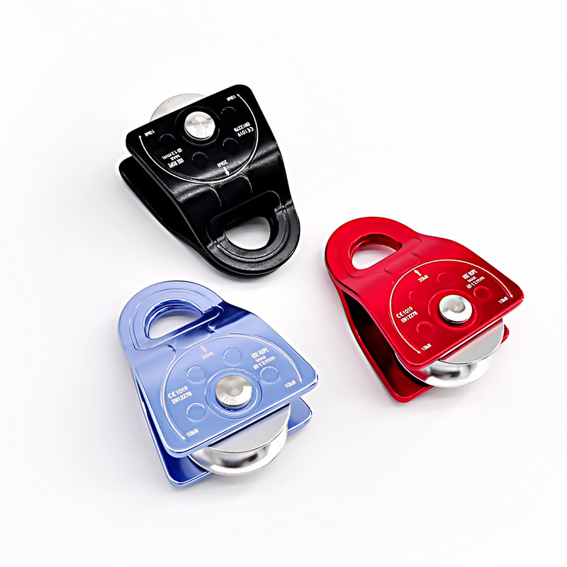Culpeo single pulley P12 登山攀巖 高空作業(yè) 繩索救援活動側(cè)板單滑輪
