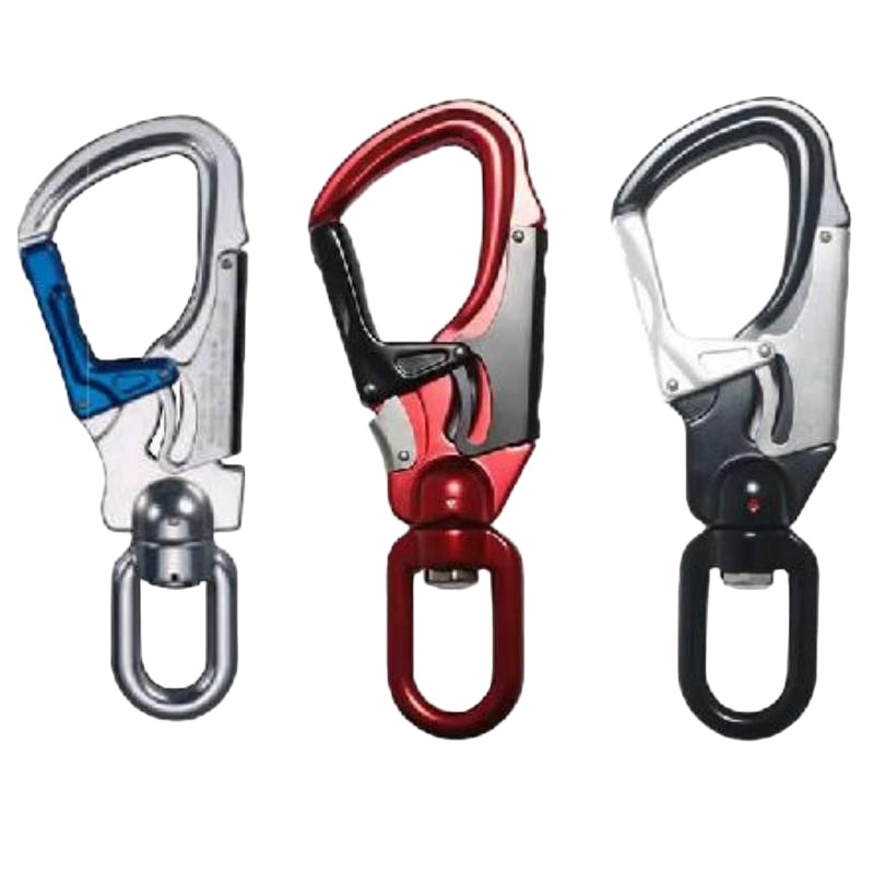 CULPEO SP02 高空救援鋁合金小目鎖大開口萬向K鎖安全鉤