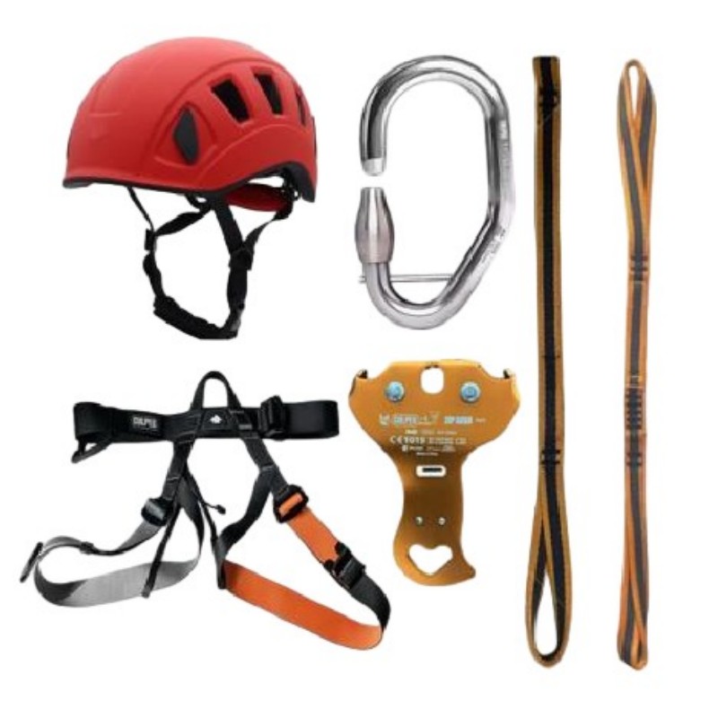 CULPEO ZSK02/04 冒險(xiǎn)公園游客裝備套裝叢林探險(xiǎn)拓展裝備