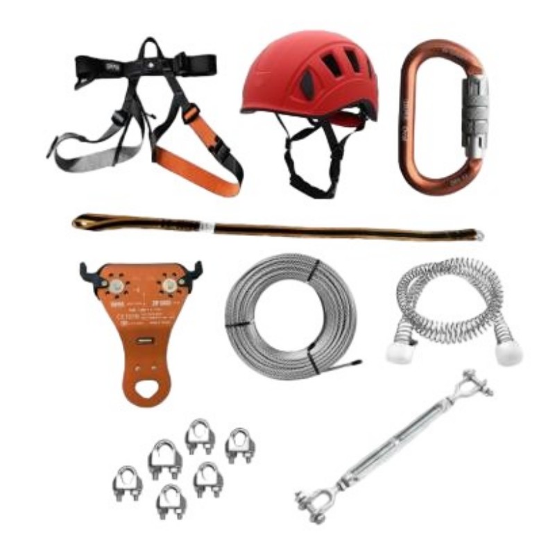 CULPEO ZLK030 冒險(xiǎn)公園溜索套裝空中飛人裝備